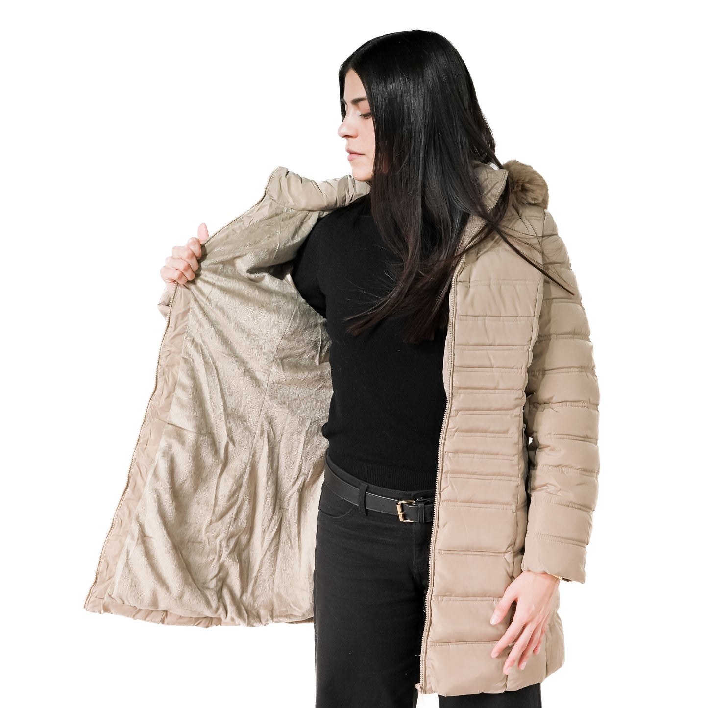 PARKA CALINA BEIGE