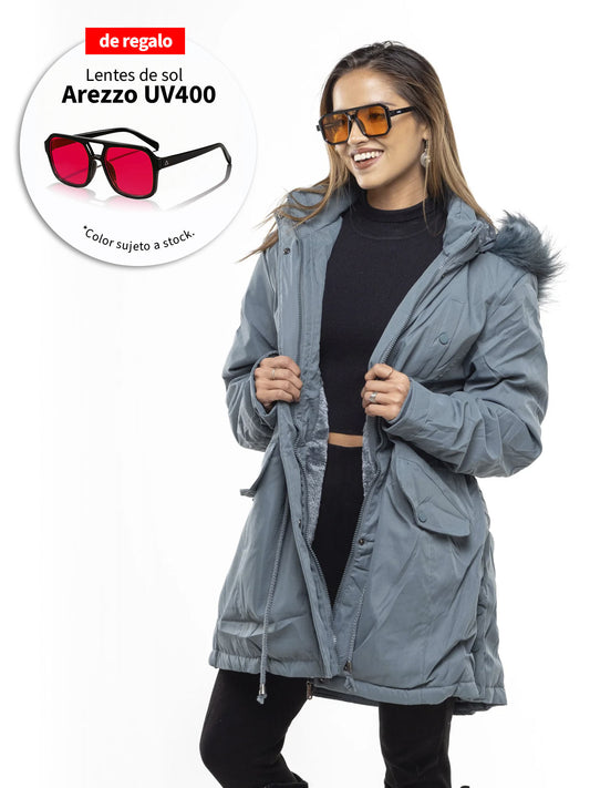 CHAQUETA PARKA ENGLA SKY BLUE 2.0