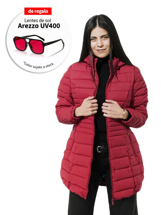 PARKA FREYA RED