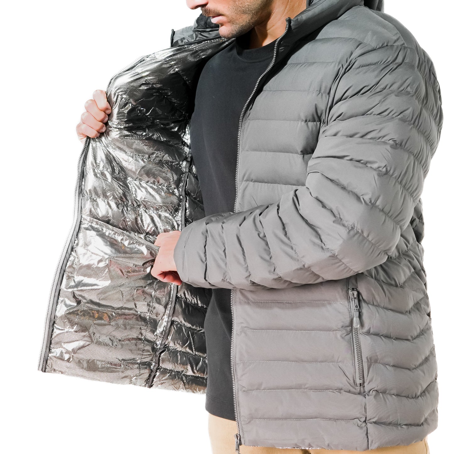 PARKA JASPER GRAY