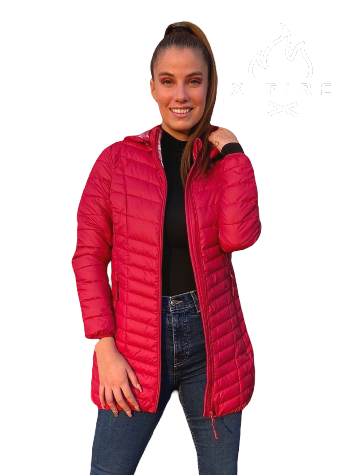 PARKA FRESILIA RED
