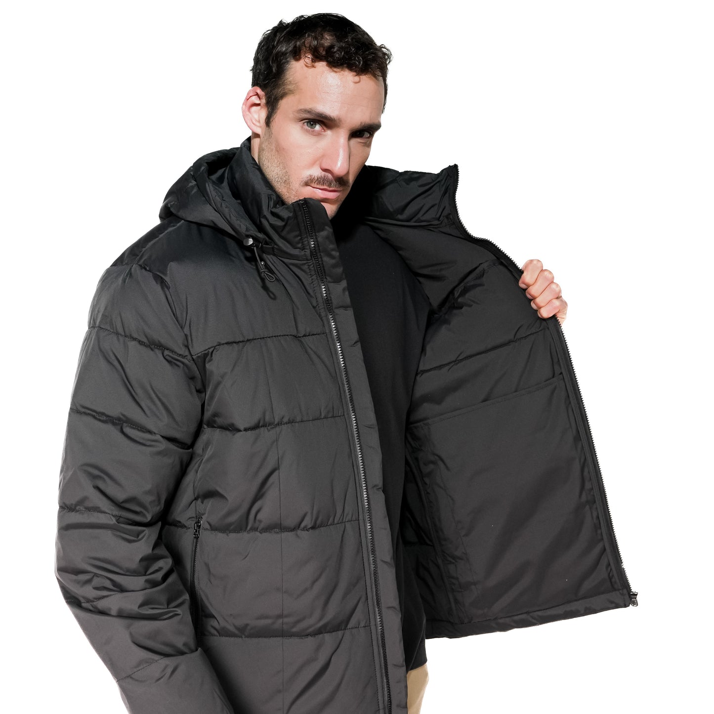 PARKA BROSEN BLACK