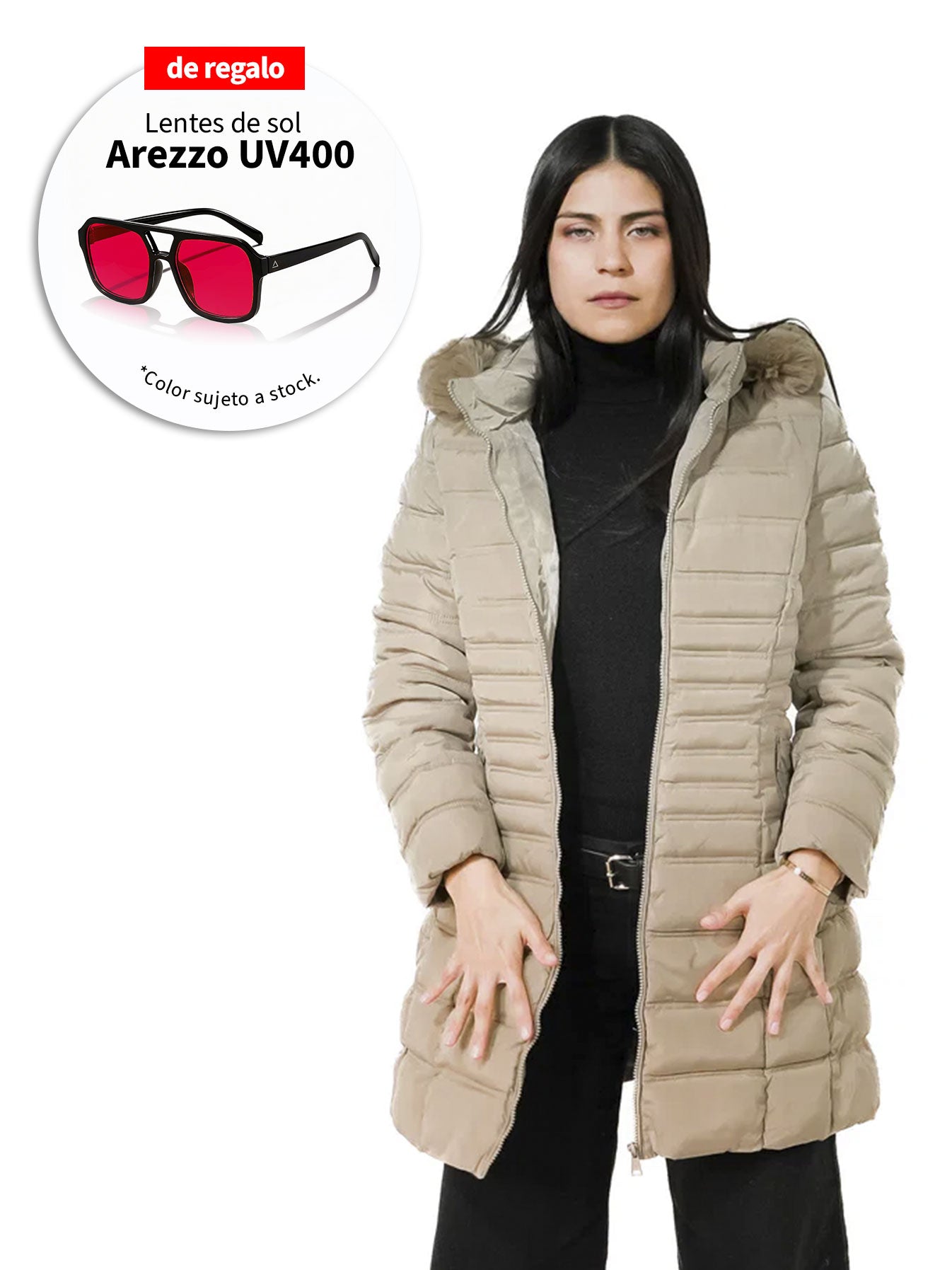 PARKA CALINA BEIGE