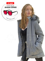 CHAQUETA PARKA ENGLA GRAY