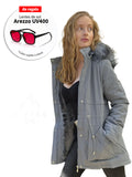 CHAQUETA PARKA ENGLA GRAY