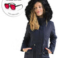 CHAQUETA PARKA ENGLA NAVY BLUE