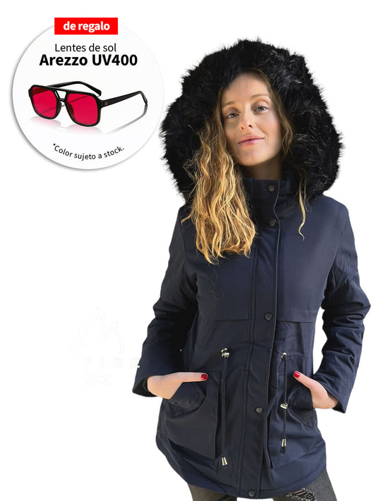 CHAQUETA PARKA ENGLA NAVY BLUE