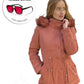 CHAQUETA PARKA ENGLA SALMÓN