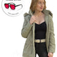 CHAQUETA PARKA ENGLA WATER GREEN