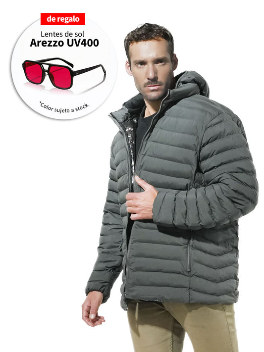 PARKA JASPER GRAY