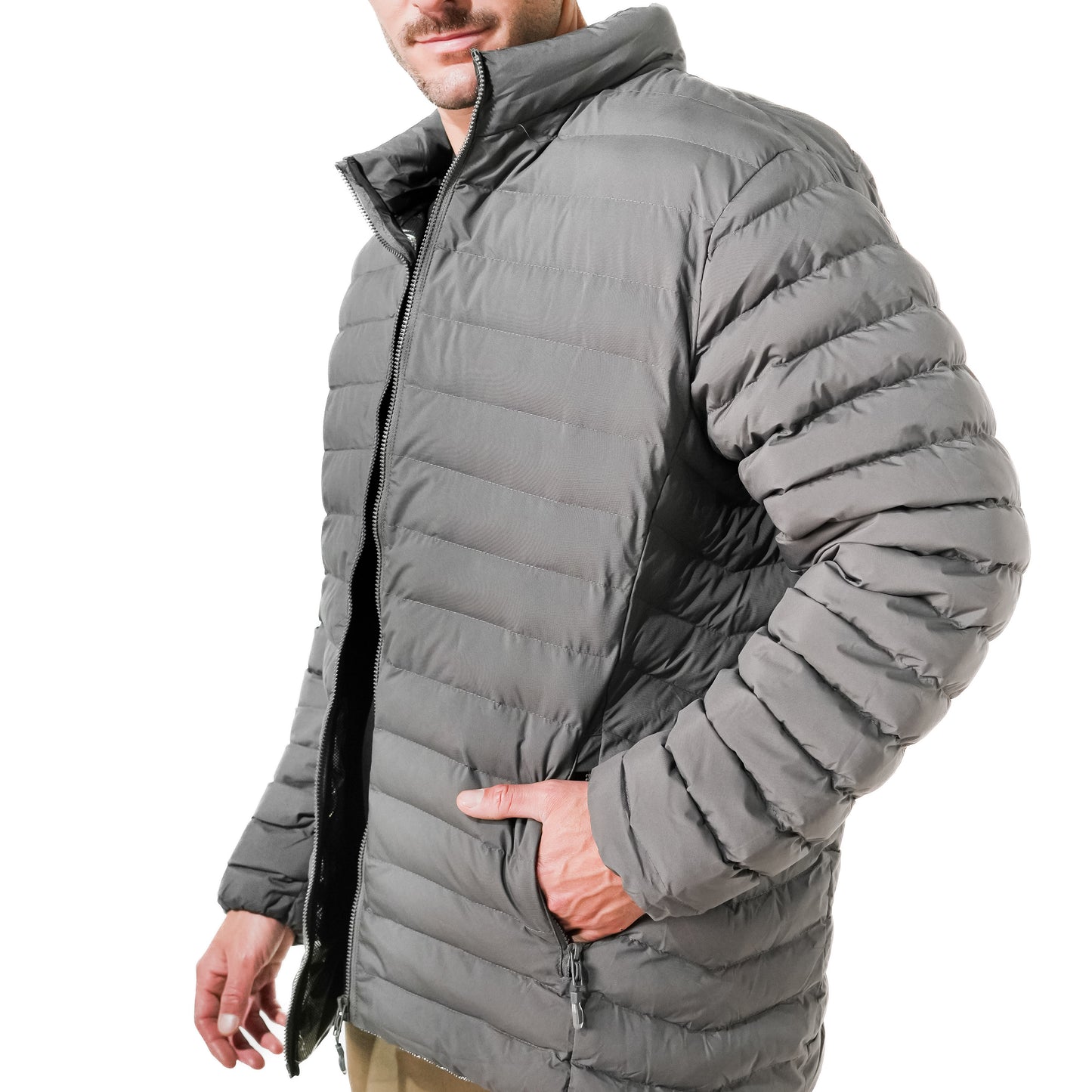 PARKA JASPER GRAY